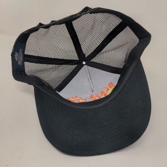 Blaze Pizza Snapback Trucker Hat Black OSFM Adjustable Embroidered Mesh Back Hit - Picture 6 of 7